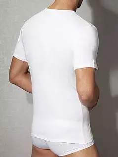 Мужская белая хлопковая футболка Doreanse Cotton Collection 2810c02